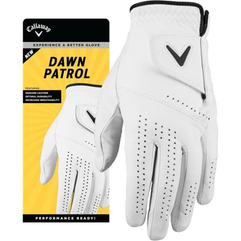 Mens Golf Glove Leather Adjustable Breathable Opti Fit Comfort Sports Accessory